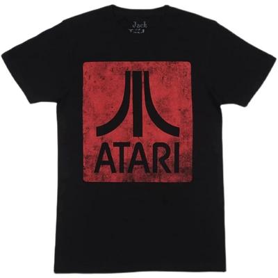 2025 Retro New ATARI Classic Arcade Game Console Atari American Retro Simple Women's Loose Round Neck T-shirt