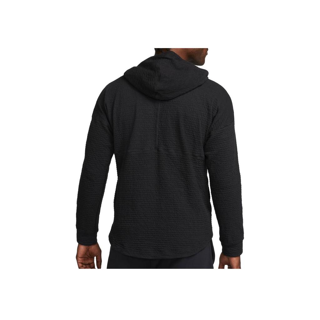Nike Yoga Dri-Fit Pullover Long Sleeve Hoodie Men Tops Black DV9876-010