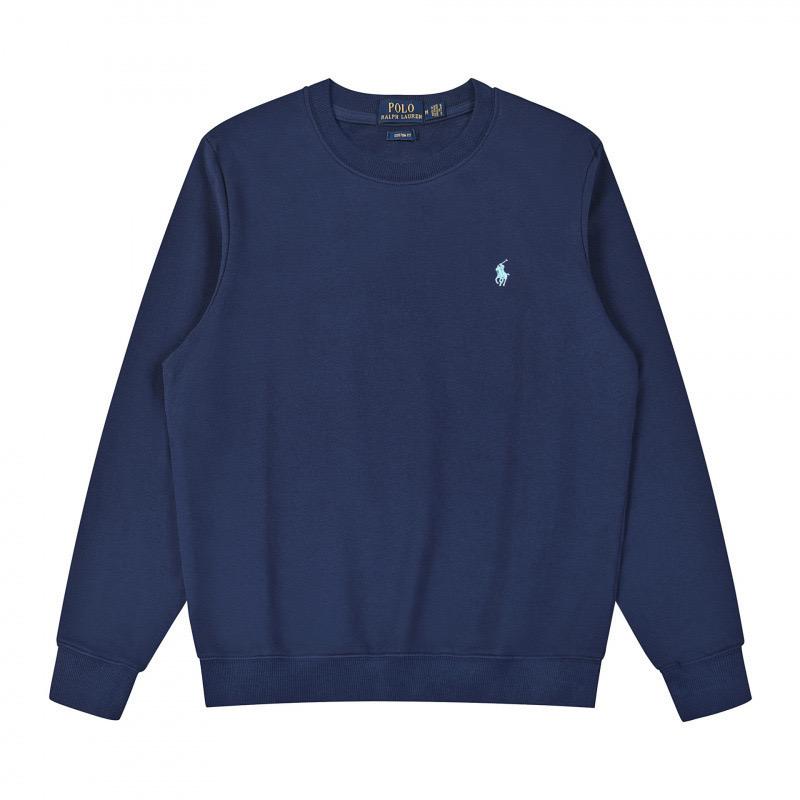 GLYDE Long Sleeve T-shirt Men's Embroidery Pullover Loose Casual Round Neck Sweatshirt