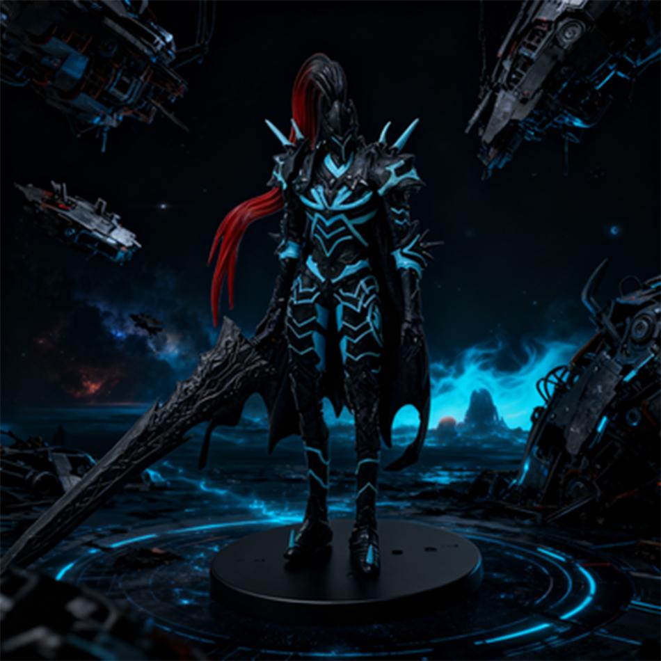 21Cm/8.27Inch Solo Leveling Anime Figure Sung Jinwoo Action Figure Knightmaster Yeglit Figurine Pvc Adult Collection Model Toy