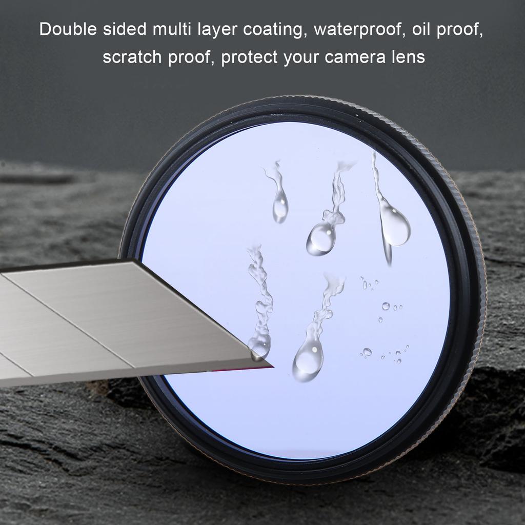 Lightdow Clear Natural Night Filter Light Pollution Reduction Camera Lens Filter for Night Star