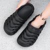 Mens Clogs Sandal Shoes In Summertime Breathable Ultra-Light Eva Hole Shoes Stylish Plush Comfort Outside Beach Footwear Soft-Soled Slide Shoes