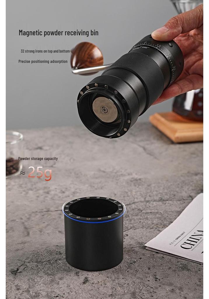 Manual Hand-Crank Coffee Grinder for Home Use