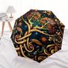 Tree of Life Mandala Wall Art: Nature's Harmony In Every DetailUmbrella, Portable 3-Fold Compact Umbrella for Men & Women Gift