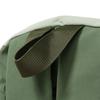 Colorblock Nylon Schulrucksack mit Reißverschlusstasche vorne Lässiger Leichter Tagesrucksack für den täglichen Gebrauch