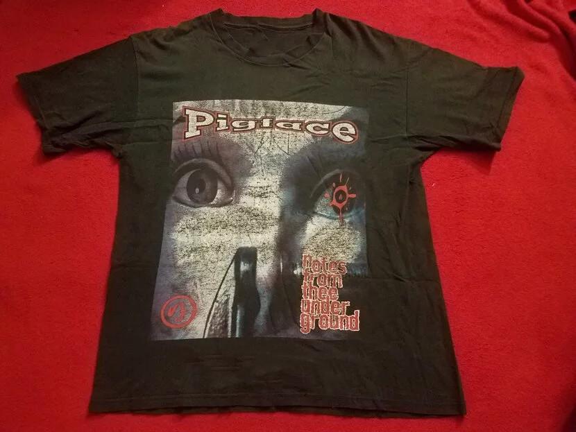 

Музика для закоханих від гурту Pigface Чорна футболка Бавовняна унісекс футболка повного розміру XL