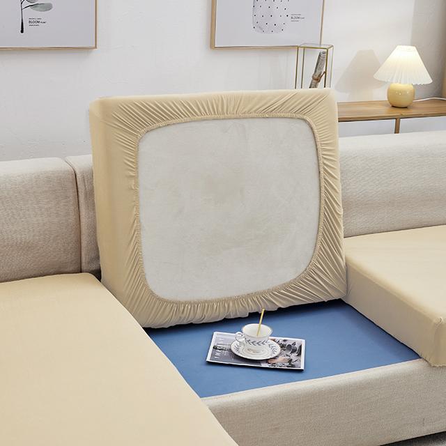 Elastic Sofa Seat Cushion Cover For Furniture Protector Sofa Covers Pets Kids Washable Sofa Cushion Case Removable Livingroom