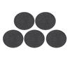 500pcs 25mm Nonwoven Round Piece White Black Cloth Flake Accessories Pre Cut Non-Woven Fabric Felt Craft Pads DIY Accessories