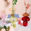 M-Modern-Set Of 5 Colored Plant Propagation Station Mini Glass Terrarium For Plants, Unique Small Glass Vase