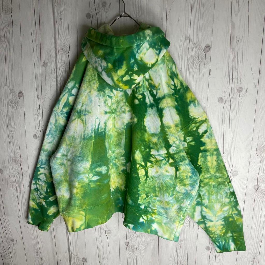 [USED] BTS J-HOPE Palm Angel Tie-Dye Embroidered Logo Hoodie