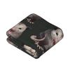 Happy Possum Opossum Meme Blanket Fleece  Winter  Portable Lightweight Throw Blankets for Bed Car Bedspreads