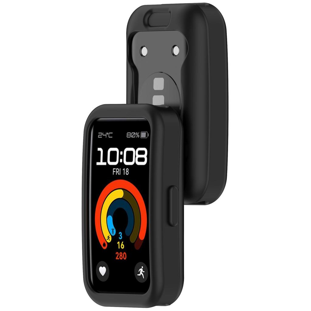 Silicone Case For Huawei Band 10 9 8 NFC Smart Watch Strap Soft Screen Protector For Huawei Band10 Case Cover Accessories