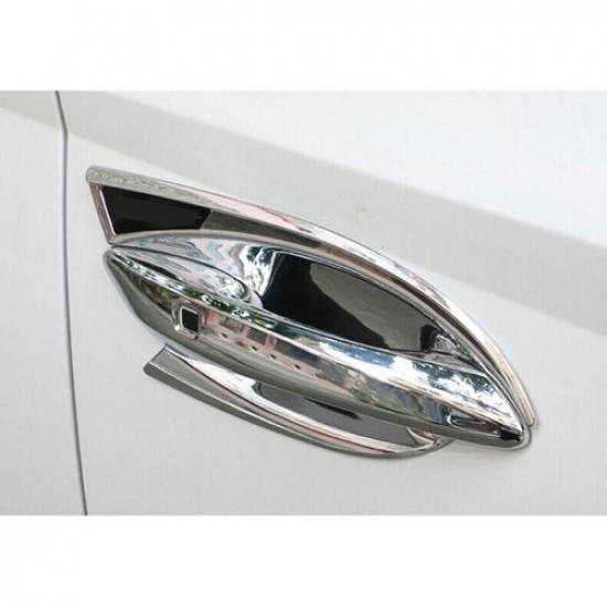 For Hyundai Sonata -2025 Chrome Car Door Handle Cover&Door Handle Bowl Trim