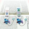 Disney Anime Cartoon Stitch Bookmarks for Book Lovers Book Accessories Disney Metal Bookmarks for Fans Collect Stationery Supplies