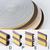 5M/10M Door Window Seal Strip DIEP Self-adhesive Acoustic Foam Sealing Strip Tape Insulation Windproof Rubber Weatherstrip