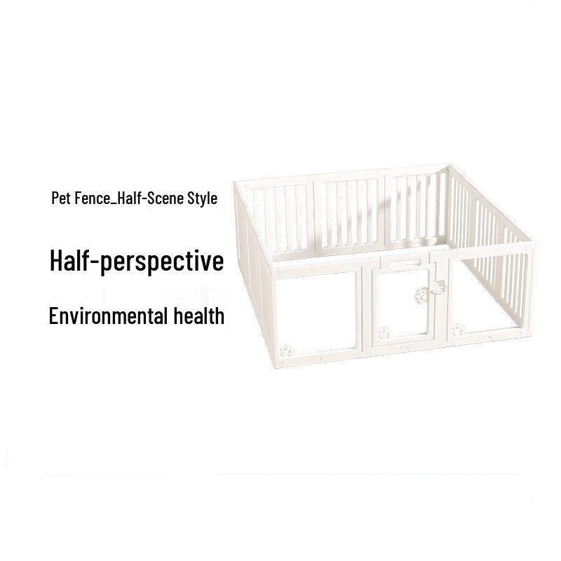 Indoor Pet Barrier: Dog & Cat Fence for Small to Medium Dogs, Dog Cage & House.