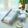 2025 Ice Silk Cool Bean Pillow Core for Adults & Students - Soft, Skin-Friendly Neck Support