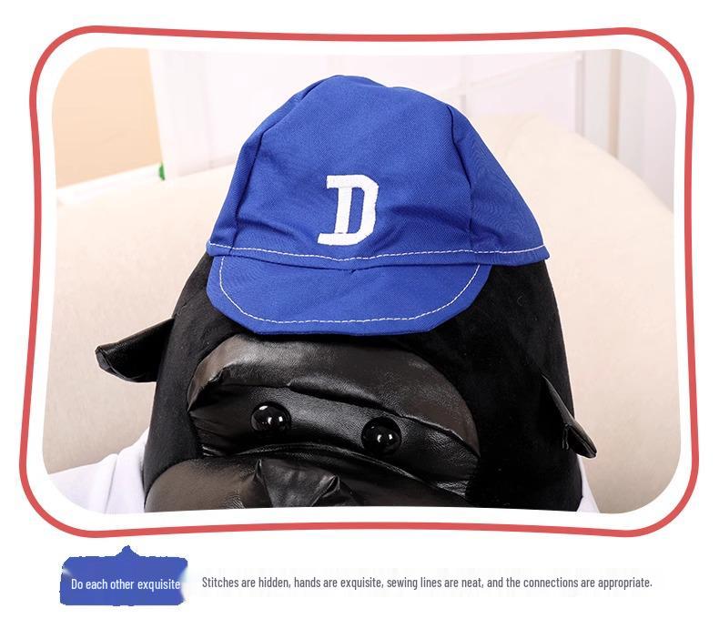 Jucărie de pluș mare Gorilă King Kong Neagră - Co-pilot Creativ Păpușă Maimuță Anime