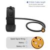 Universal Thumb Throttle 300X Right/Left Hand Throttle for 24V 36V 48V 72V Electric Bicycle Accelerator Electric Scooter Part Throttles 2