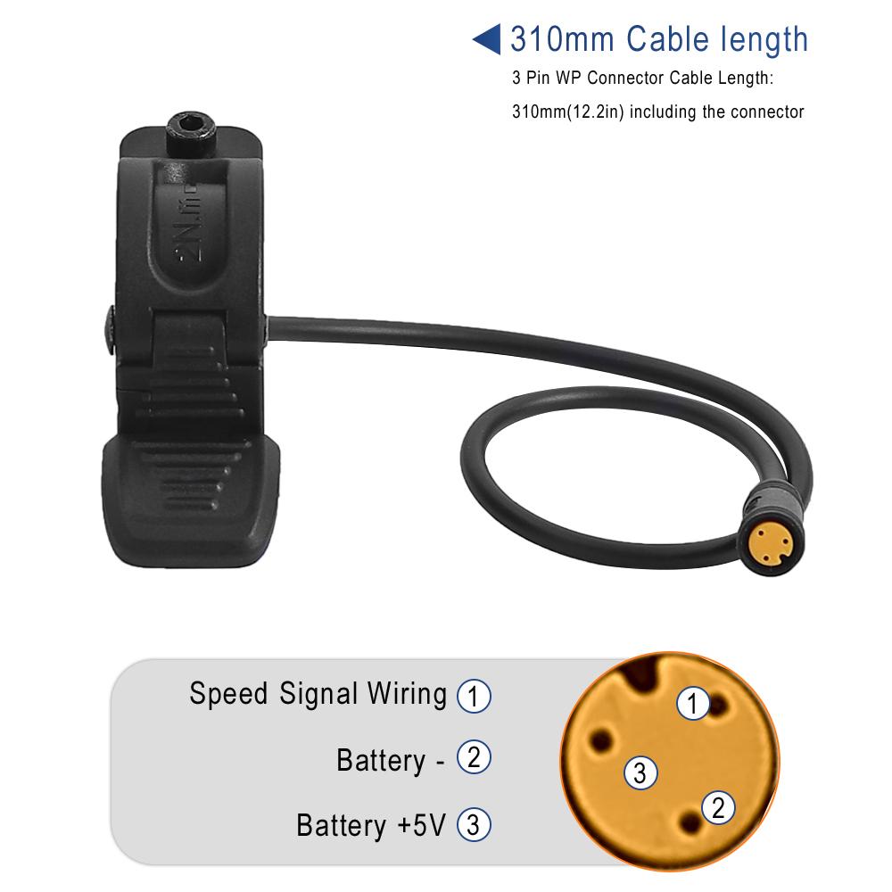 Universal Thumb Throttle 300X Right/Left Hand Throttle for 24V 36V 48V 72V Electric Bicycle Accelerator Electric Scooter Part Throttles 2