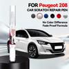 Dla Peugeot 208 2012-2025 B21 P21 Pisak do naprawy lakieru Zaprawka Usuwanie zarysowań DIY Akcesoria samochodowe Czarny Biały Niebieski Szary żółty