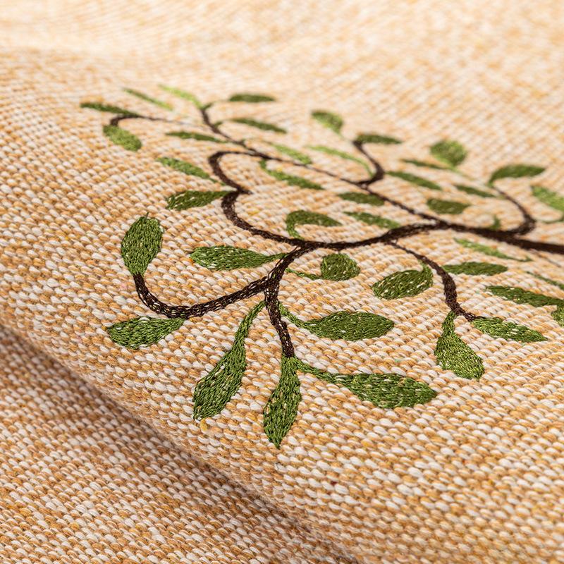 Sofa Cushion Four Seasons General Fabrics Leather Non-Slip Cotton Linen Summer Cushion Nordic Simple High-End Cover Towel Backrest