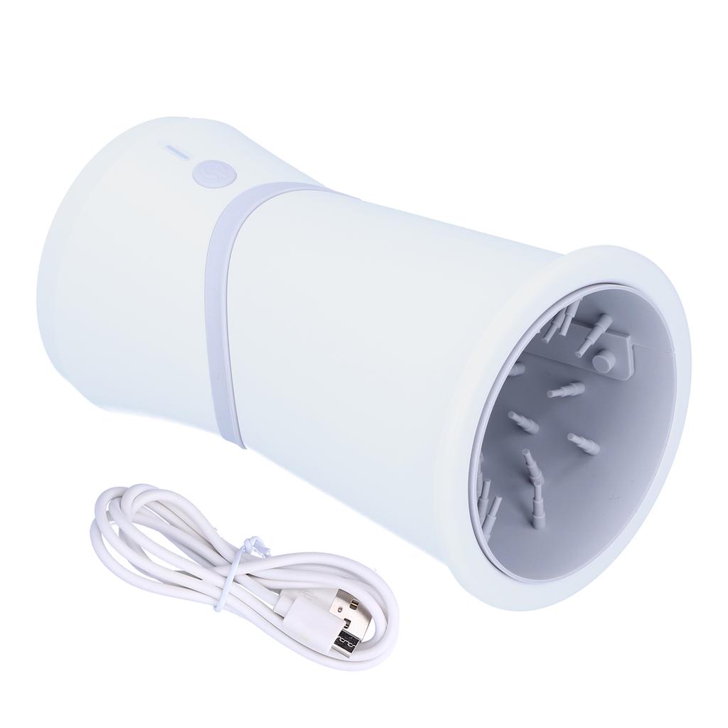 Cupă Portabilă pentru Curățarea Lăbuțelor Animalului de Companie Spălător de Picioare pentru Câini Curățător cu Perie pentru Lăbuțe pentru Câini de Talie Mică Medie