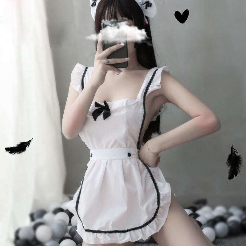 Sexy Lingerie Maid Hot Nightclub Princess Role Play Suit