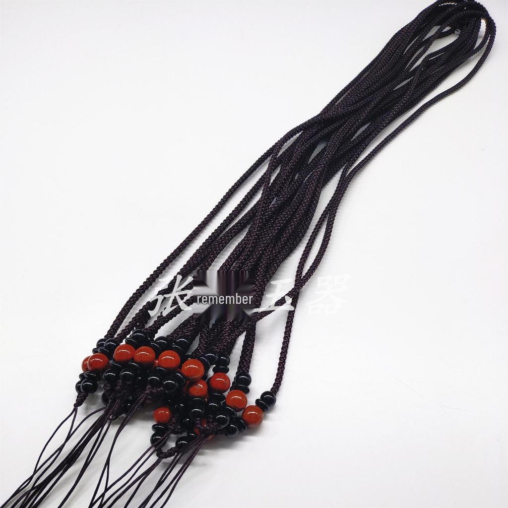 Ethnic Jade & Red Agate Necklace with Pendant for Men and Women