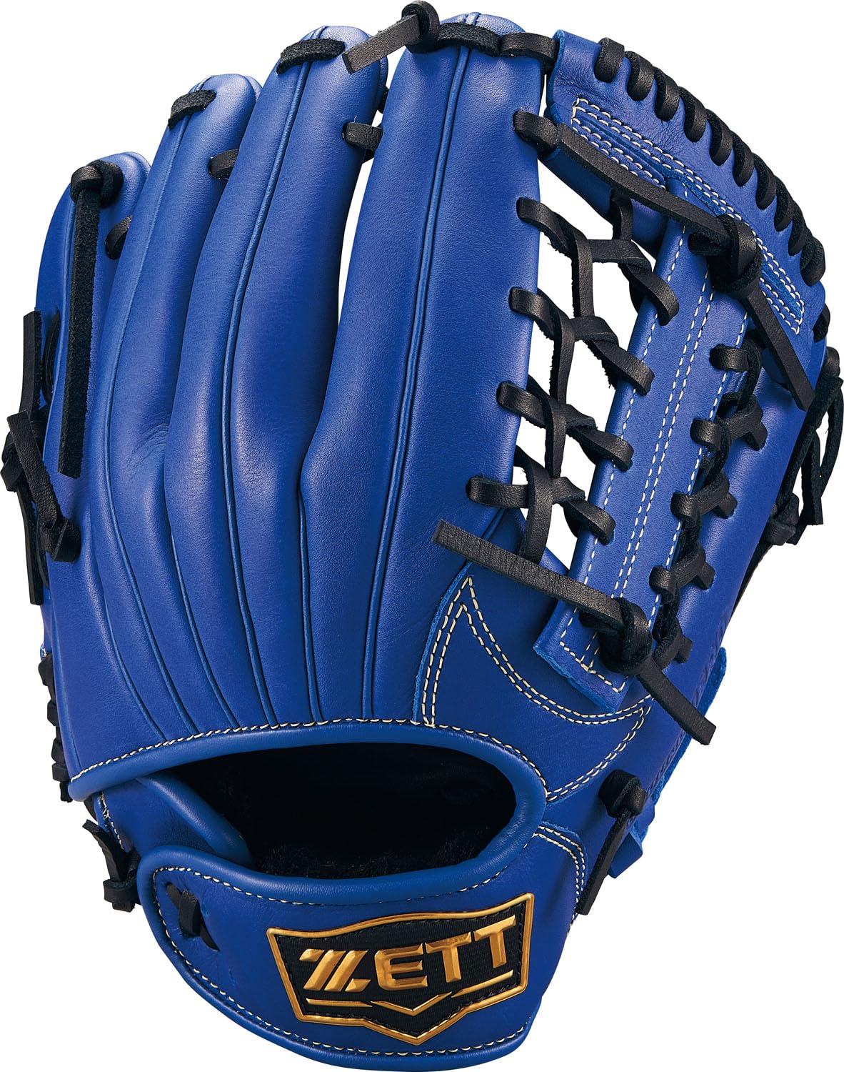

ZETT Youth Baseball Ground Royal Blue BJGB76545F Glove, Hero, All-Around, Left-Handed Throw, (2500), Size M,