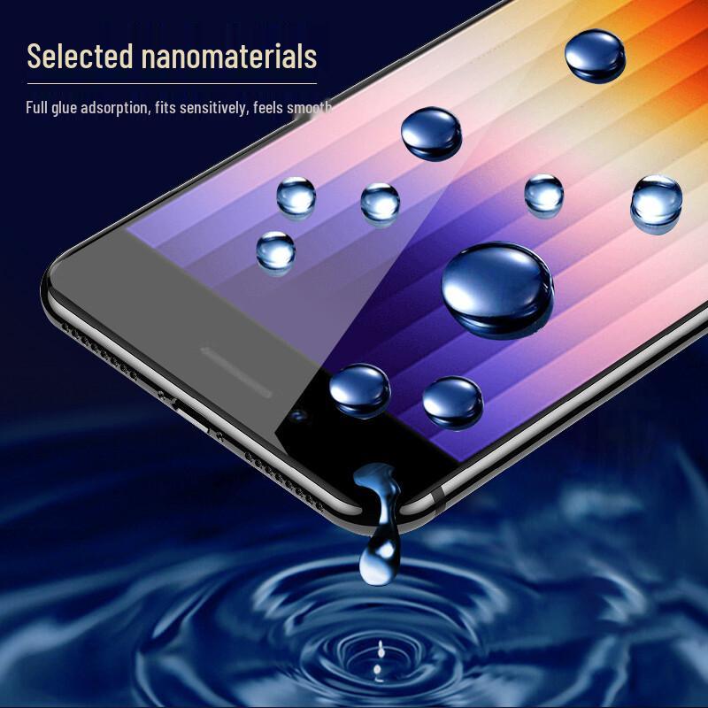 ESCASE HD Tempered Glass Screen Protector for iPhone SE3/SE2/8/7