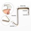 Multi-Pocket Storage Hanging Bag Large Capacity Wall Mounted File Organizer Pocket Chart for Home Office