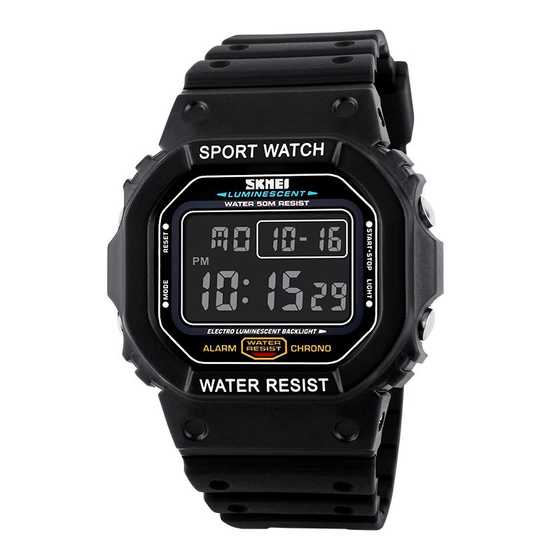 Jyullieoseu Skmei Unisex Square Digital Watch 1134