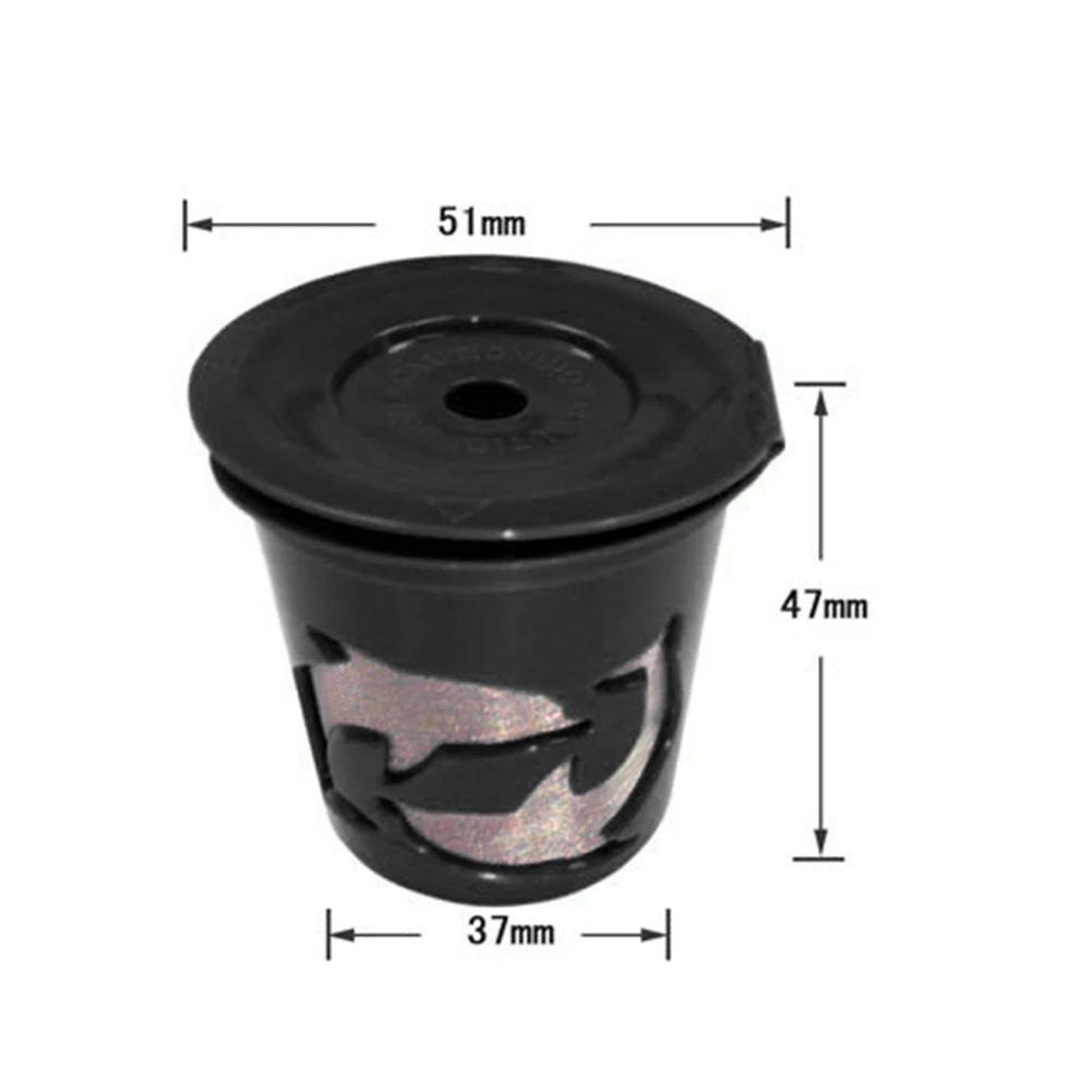 Coffee Capsule Filters Reusable Refillable Coffee Filter Maker Pod for KEURIG 2.0 Series Gusto Capsules Dolce Gusto Refill