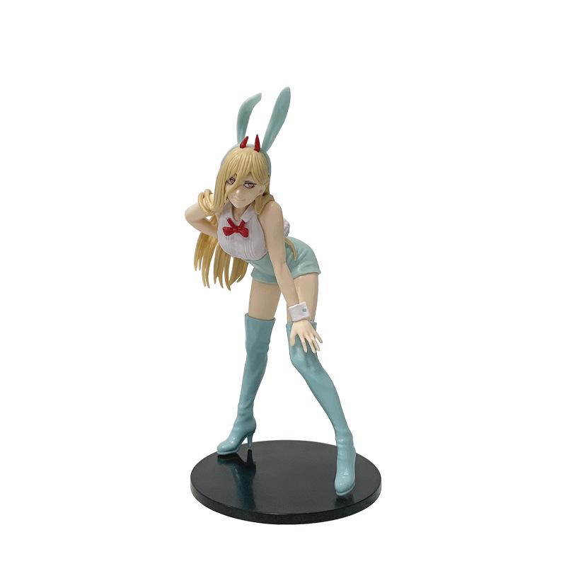 

20cm Anime Chainsaw Man Denji Makima Bunnies Action Figure Pochita Model Toy Doll Collection Gift