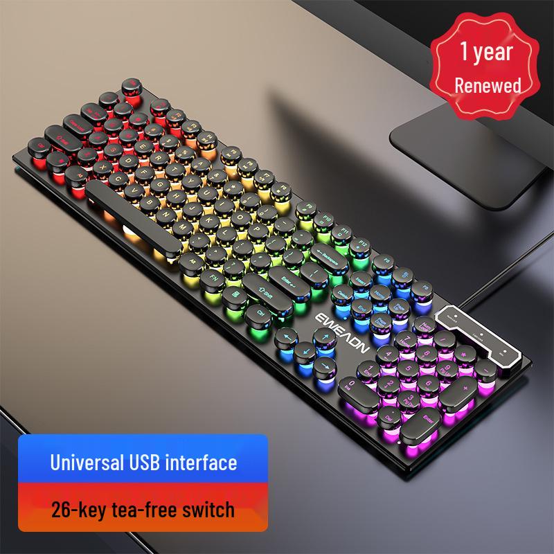 Pioneer GX330 Mechanical-Feel Gaming Keyboard & Mouse Set - Luminous for PC/Laptop