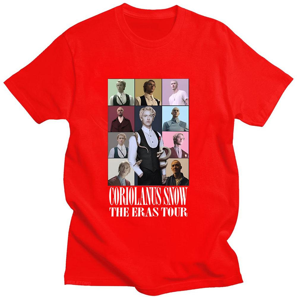 Retro Classic Film and Television T-shirt The Hunger Game Graphic Printing Fashion Tee-shirt Funko Pop High Quality O-neck Tees