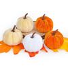 Velvet Artificial Pumpkins 5 Vibrant Fall Decorations For Halloween Party Thanksgiving Home Table Decoration Autumn DIY Craft