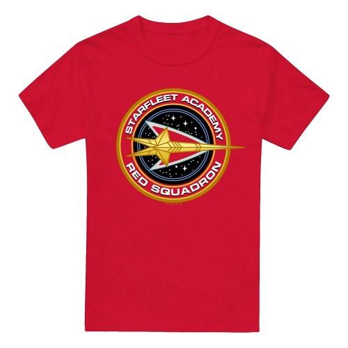 STAR TREK Mens Red Squadron T-Shirt