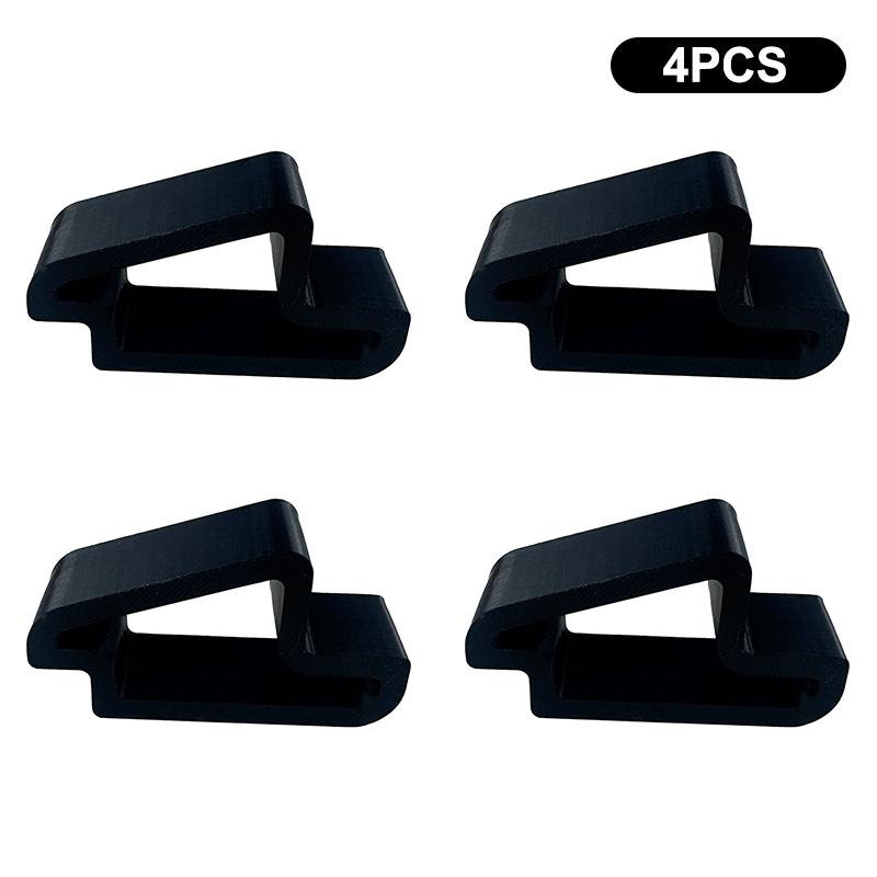 1/2/4Pcs Heavy Duty Door Stopper Non-Slip Balcony Window Door Wedge Easy Install For Home Office Bathroom Kitchen Track Lock