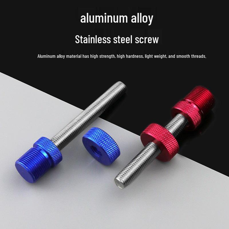 Bottom Bracket Anti-Loosening Fixing Screw and Spline Tool for Bicycle Square Hole Bracket Assembly/Disassembly