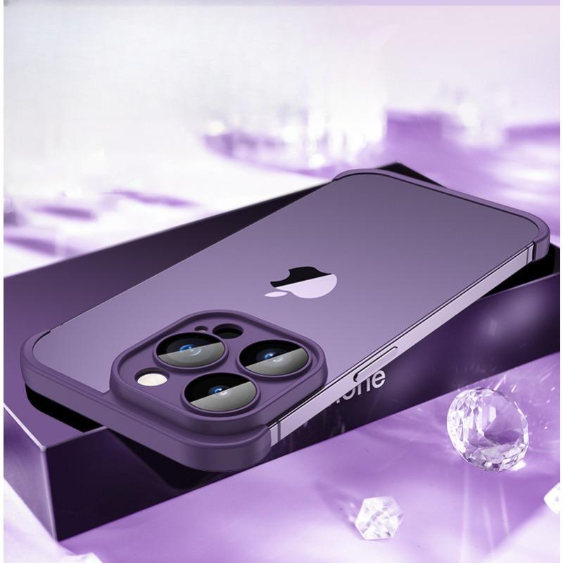 The Built-in Lens Film Is Suitable for Apple 14promax Phone Cases, Borderless Iphone13 Anti-drop 12pm Protective Case