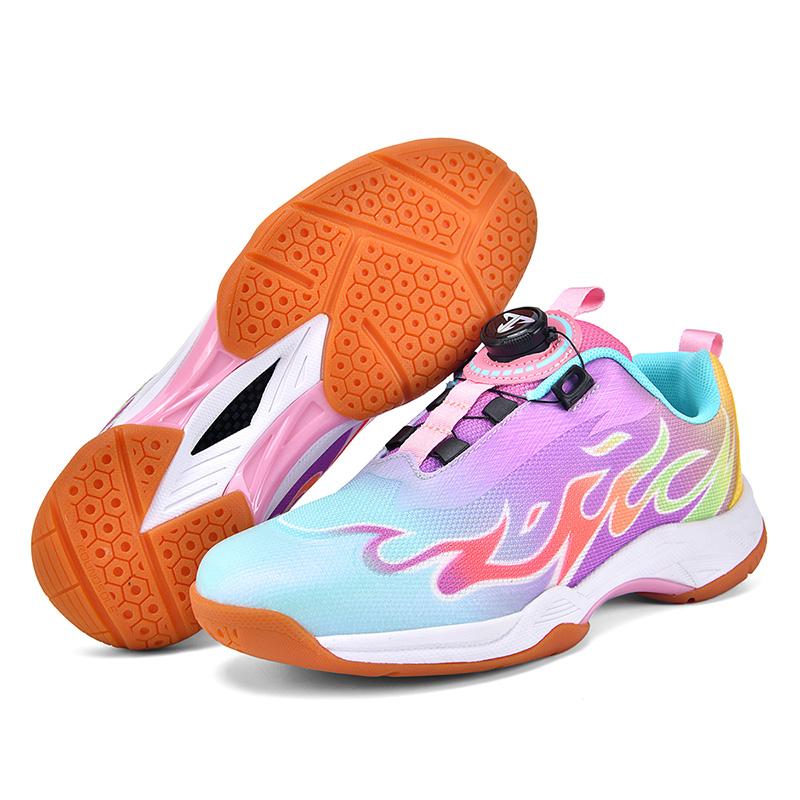 

Youth Sneakers Lightfoot Sport Shoes for Boys Girls Original Training Badminton Sneakers Outdoor Children Tennis Shoes 34 розовый
