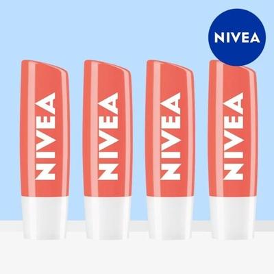 Lip Care Peach Shine 4.8g (4 Pieces)