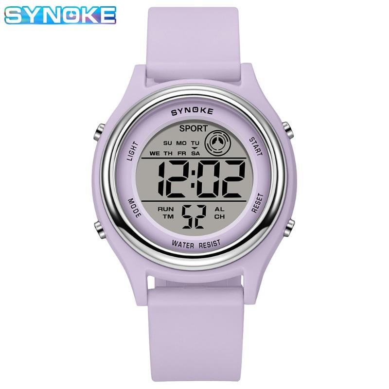 

Top Brand New Electronic Watch Waterproof Multifunctional Sports Student Colorful Luminous Fashion Electronic Watch