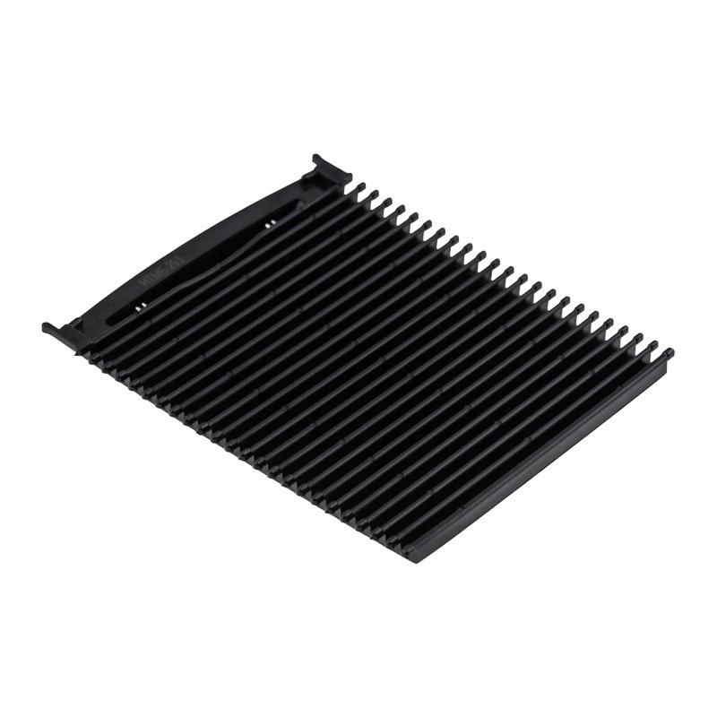 Compatible ABS+PC Center Console Roller Blind Cover for 00-07 Mercedes-Benz W203. Model: 2036800123.