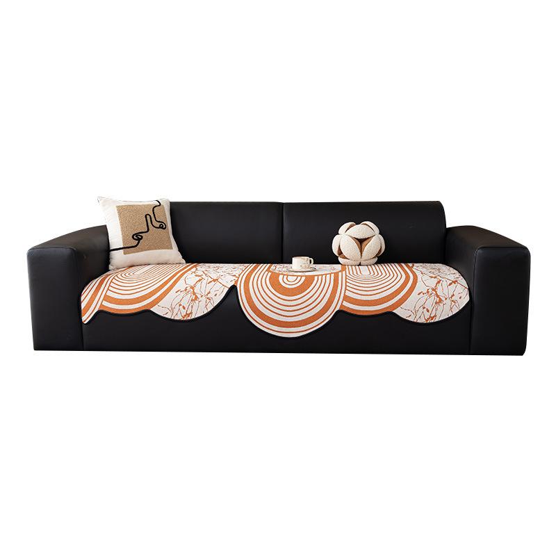 Chenier Special-Shaped Sofa Cushion Non-Slip Light Luxury Irregular Sofa Seat Cushion High-Grade Cover Dustproof
