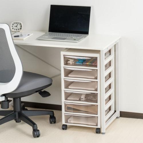 JEJ Astage "Apros" Document Case, A4 Size, 3 Deep Drawers, Ivory, 143004