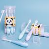 HAONIU Children's Soft Bristle Toothbrush 3-Pack Bundle
