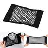 Bil Rygg Bak Bagasjeromsete Elastisk streng Nett Magic Sticker Netting Oppbevaringsveske Lommebur Auto Organizer Seteryggveske 40*25cm